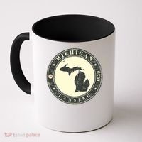Michigan Lansing Retro Coffee Mug thumb 0