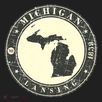 Michigan Lansing Retro Hat thumb 2