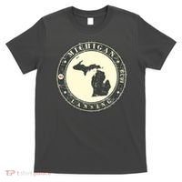 Michigan Lansing Retro T-Shirt thumb 0