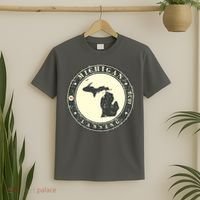 Michigan Lansing Retro T-Shirt thumb 2