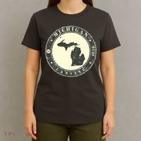 Michigan Lansing Retro T-Shirt thumb 4