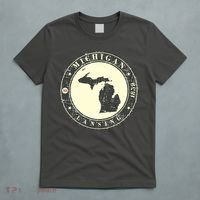 Michigan Lansing Retro T-Shirt thumb 5
