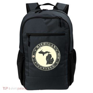Michigan Lansing Retro Backpack