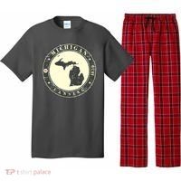 Michigan Lansing Retro Pajama Set thumb 0