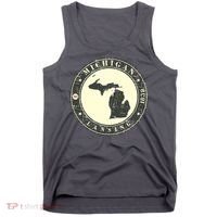 Michigan Lansing Retro Tank Top thumb 0