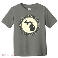 Michigan Lansing Retro Toddler T-Shirt thumb 0