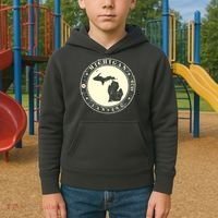 Michigan Lansing Retro Kids Hoodie thumb 2