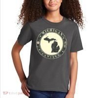 Michigan Lansing Retro Kids T-Shirt thumb 2