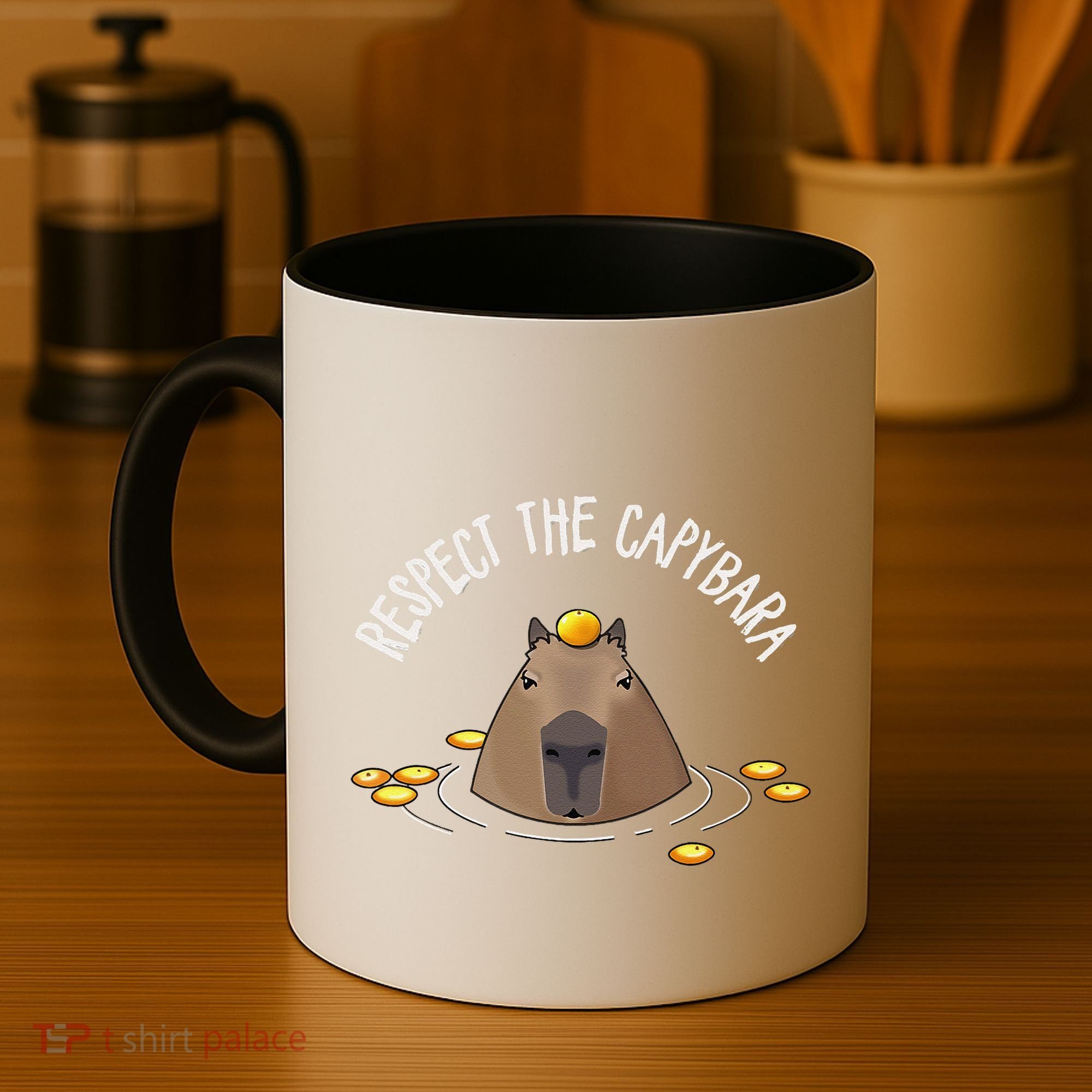 Meme Lover Respect Capybara Coffee Mug