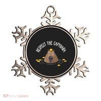 Meme Lover Respect Capybara Ornament thumb 0