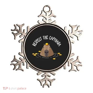 Meme Lover Respect Capybara Ornament