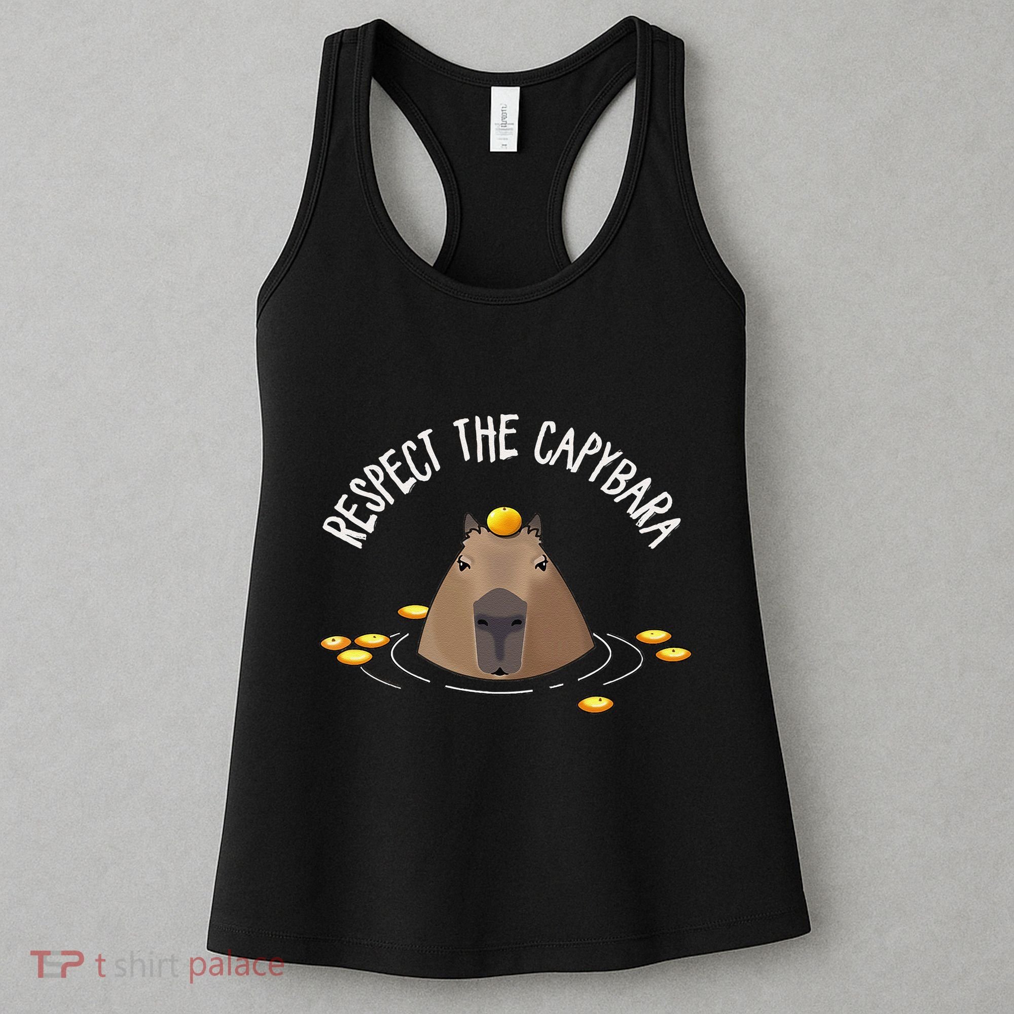 Meme Lover Respect Capybara Women's Tank Top