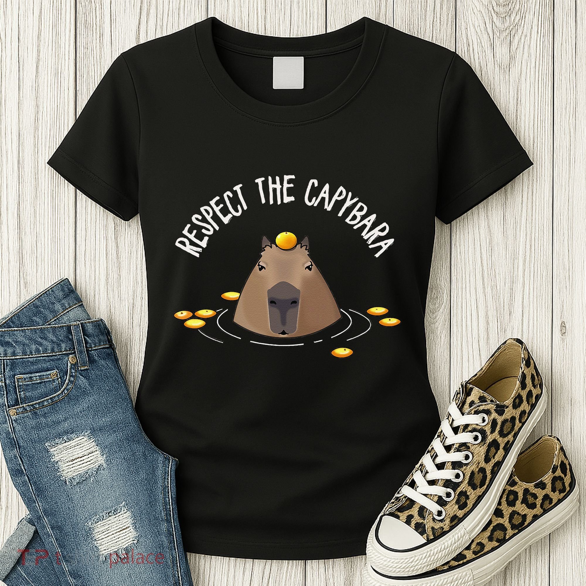 Meme Lover Respect Capybara Women's T-Shirt