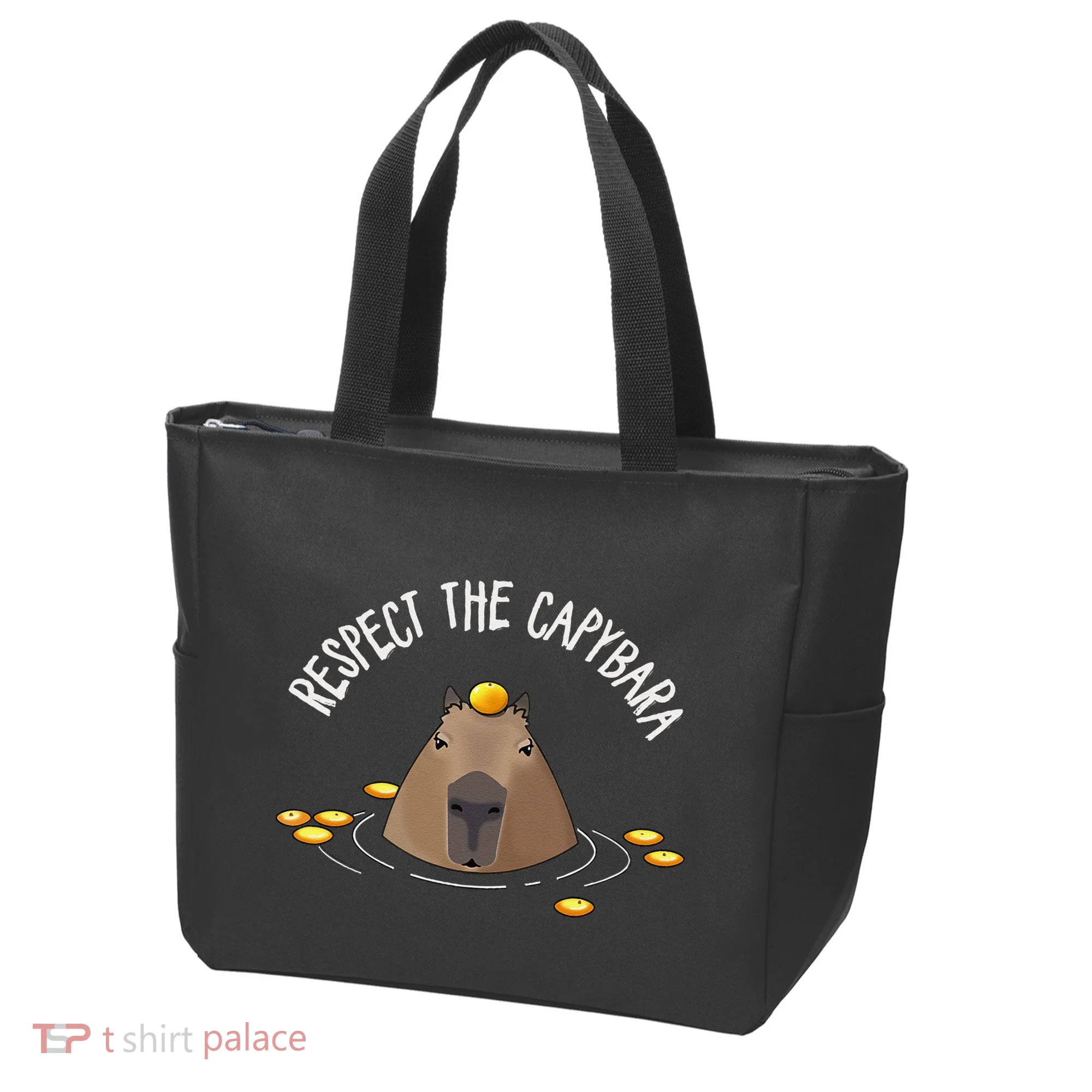 Meme Lover Respect Capybara Tote Bag