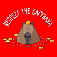 Meme Lover Respect Capybara Santa Hat thumb 1