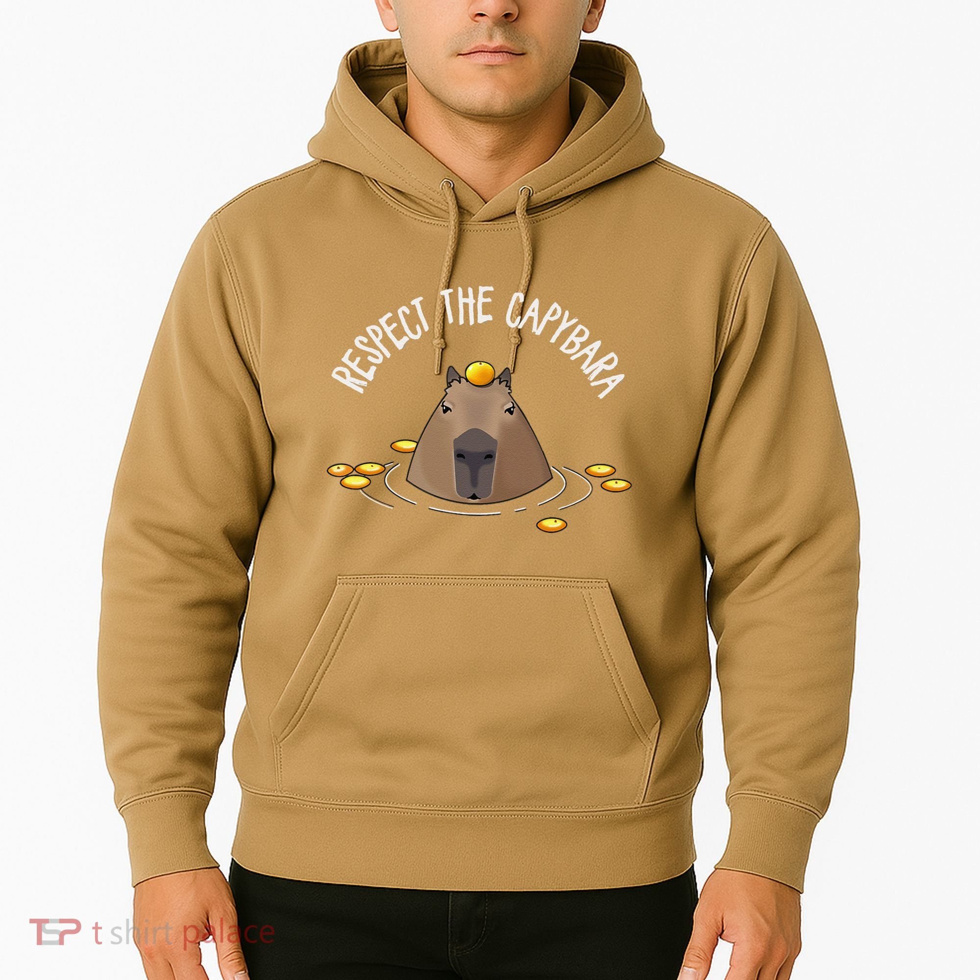 Meme Lover Respect Capybara Hoodie