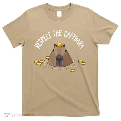 Meme Lover Respect Capybara T-Shirt
