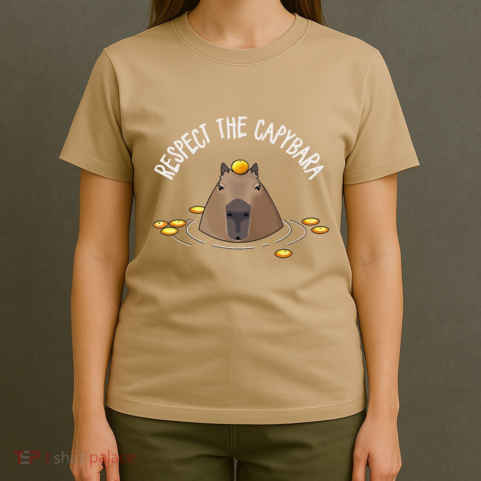 Meme Lover Respect Capybara T-Shirt