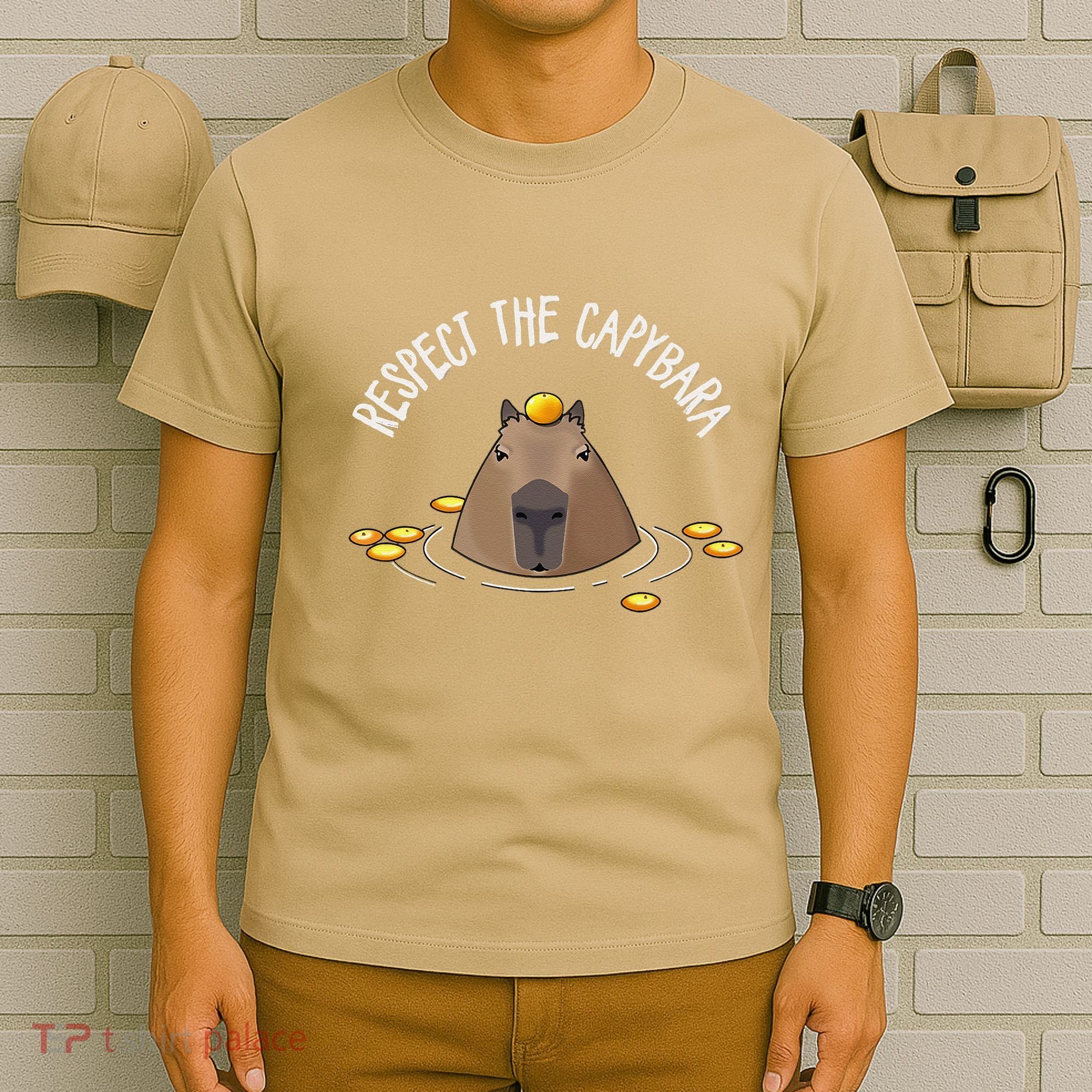 Meme Lover Respect Capybara T-Shirt