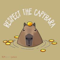 Meme Lover Respect Capybara T-Shirt thumb 7