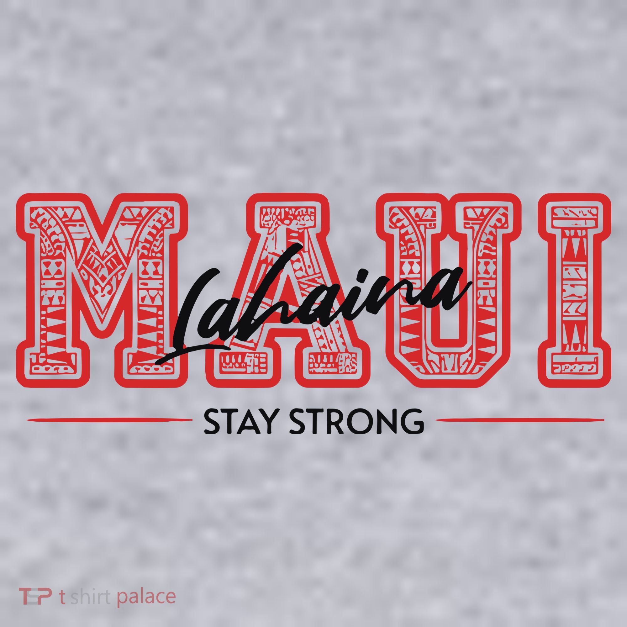 Maui Lahaina Stay Strong Maui Wildfire Relief Praying & Support Worldwid Women's Sweatshirt