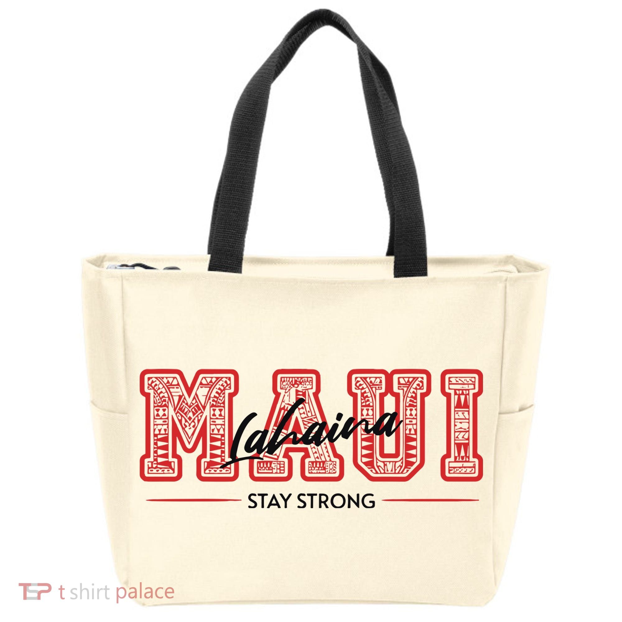 Maui Lahaina Stay Strong Maui Wildfire Relief Praying & Support Worldwid Tote Bag