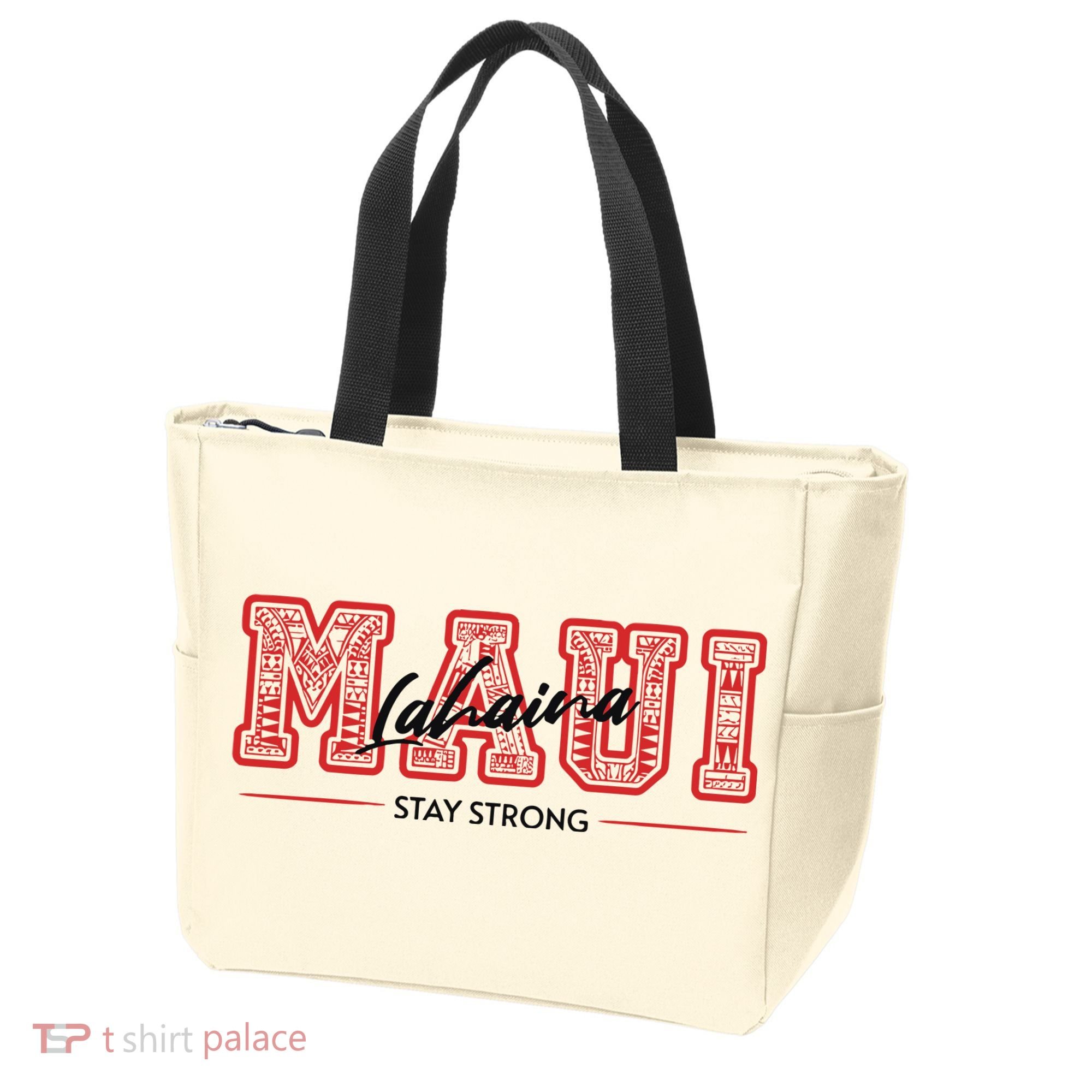 Maui Lahaina Stay Strong Maui Wildfire Relief Praying & Support Worldwid Tote Bag