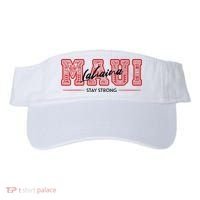 Maui Lahaina Stay Strong Maui Wildfire Relief Praying & Support Worldwid Visor thumb 0