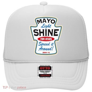 Mayo Light Shine Funny Christian Hat