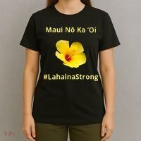 Maui Lahaina Strong Hawaii Strong Wildfire Support T-Shirt thumb 4