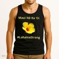 Maui Lahaina Strong Hawaii Strong Wildfire Support Tank Top thumb 3