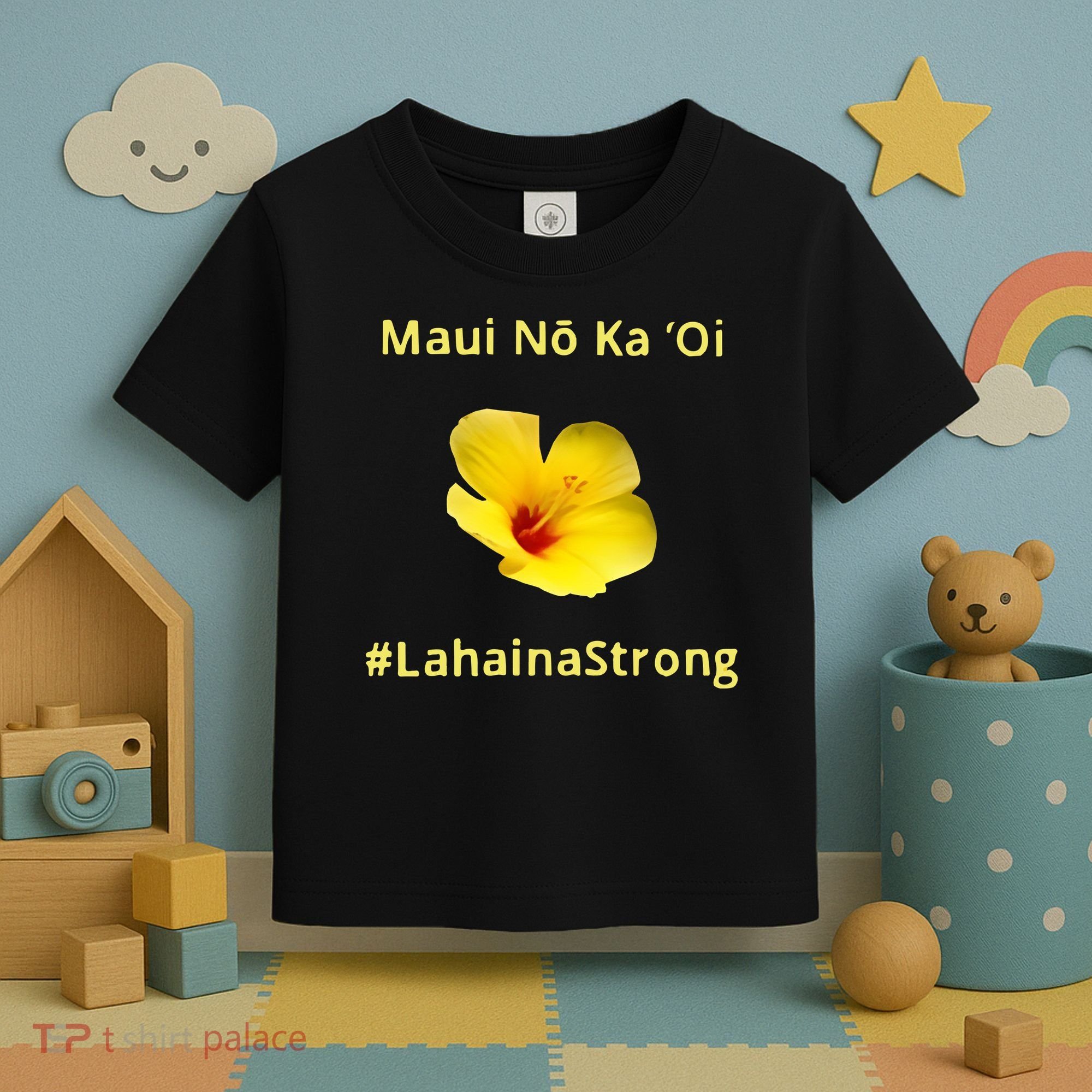 Maui Lahaina Strong Hawaii Strong Wildfire Support Toddler T-Shirt