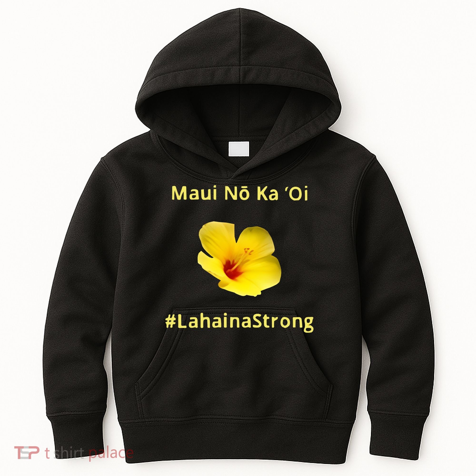 Maui Lahaina Strong Hawaii Strong Wildfire Support Kids Hoodie
