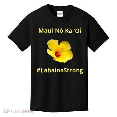 Maui Lahaina Strong Hawaii Strong Wildfire Support Kids T-Shirt