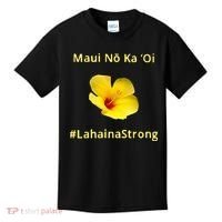 Maui Lahaina Strong Hawaii Strong Wildfire Support Kids T-Shirt thumb 0