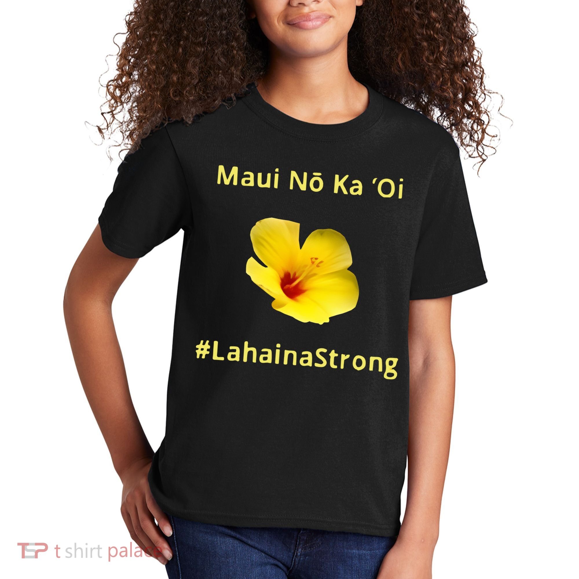Maui Lahaina Strong Hawaii Strong Wildfire Support Kids T-Shirt