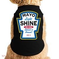 Mayo Light Shine Funny Christian Parody Doggie Tank thumb 0