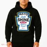 Mayo Light Shine Funny Christian Parody Hoodie thumb 2