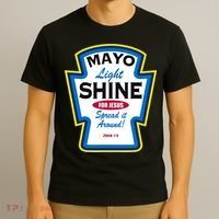 Mayo Light Shine Funny Christian Parody T-Shirt thumb 3