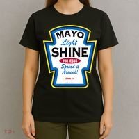 Mayo Light Shine Funny Christian Parody T-Shirt thumb 4