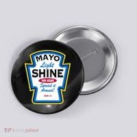 Mayo Light Shine Funny Christian Parody Button thumb 0