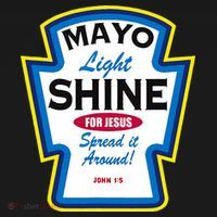 Mayo Light Shine Funny Christian Parody Pajama Set thumb 2