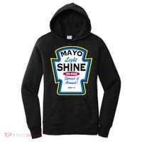 Mayo Light Shine Funny Christian Parody Women's Hoodie thumb 0
