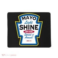 Mayo Light Shine Funny Christian Parody Mousepad thumb 0
