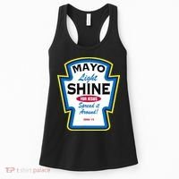 Mayo Light Shine Funny Christian Parody Women's Tank Top thumb 0