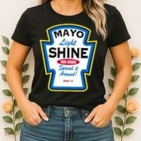 Mayo Light Shine Funny Christian Parody Women's T-Shirt thumb 2