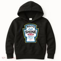 Mayo Light Shine Funny Christian Parody Kids Hoodie thumb 0