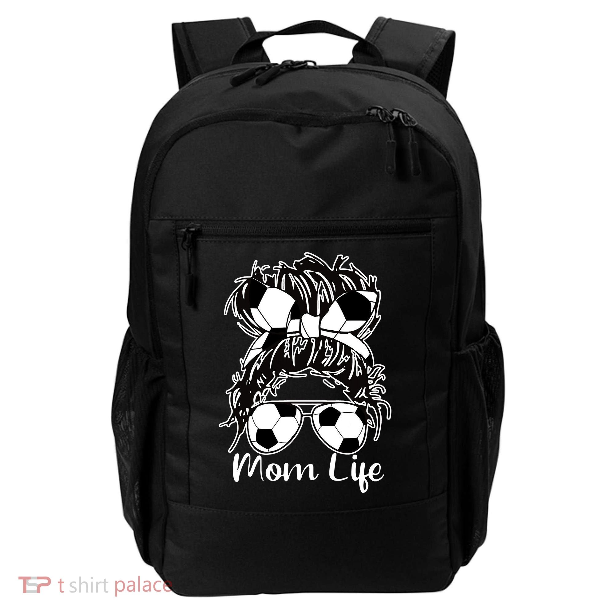 Mom Life Soccer Mom Backpack