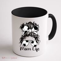 Mom Life Soccer Mom Coffee Mug thumb 1