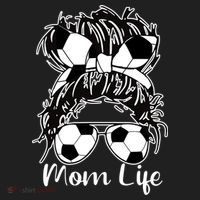 Mom Life Soccer Mom Golf Towel thumb 3